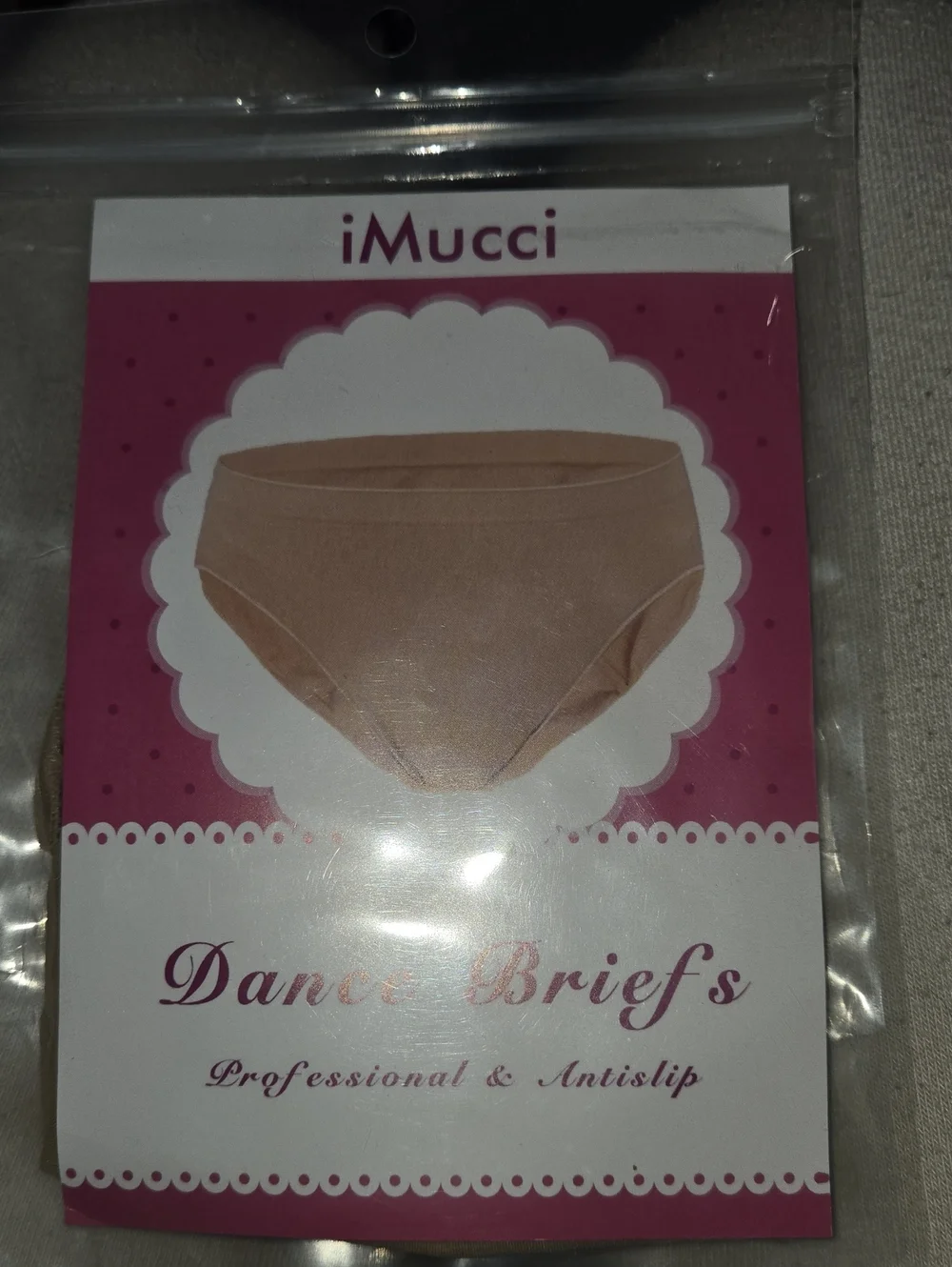 iMucci Nude Dance Briefs
